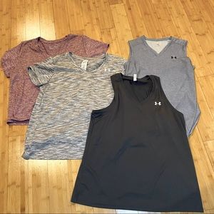Under Armour Bundle Dri-FIT 4 Shirts XL